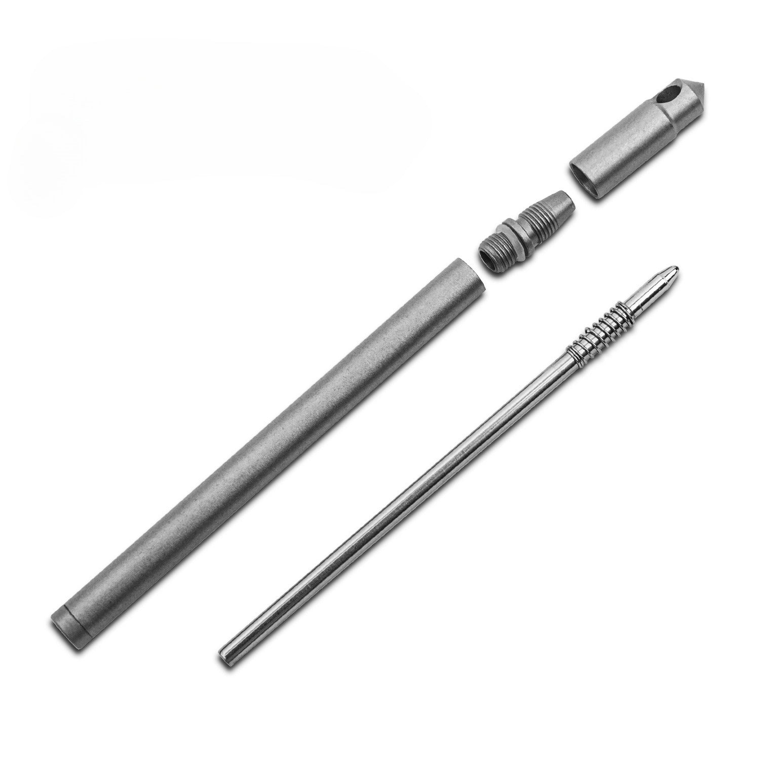 Titanium Bolt-action Pen Lightweight EDC Mini Pocket Stick for Everyday Carry, Outdoor Gear Cool Gadget Gift for Men