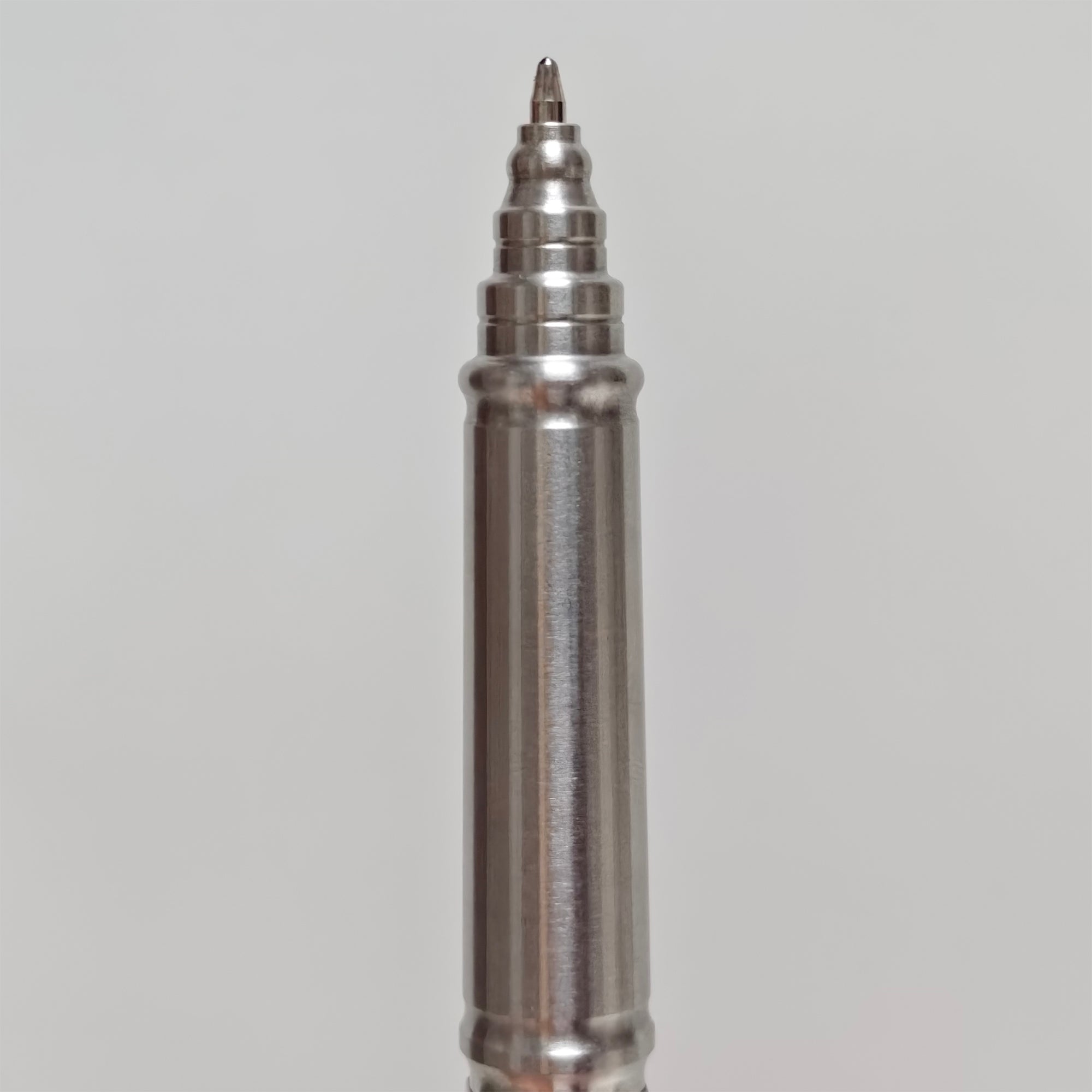 Bolt Action Keychain Pen - EDC Pocket Pen, Stainless Steel with Keyring, Writing Instrument for Everyday Carry - Perfect Gift for Men