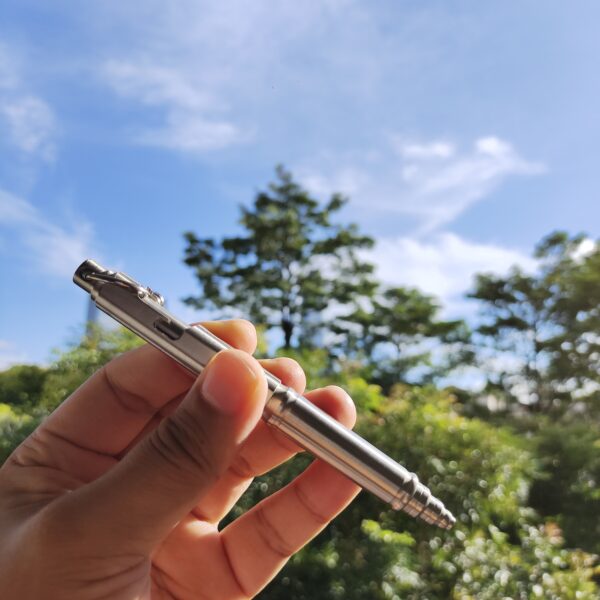 Stainless Steel Pen EDC Outdoor Heavy Ball-point Pen - Image 7